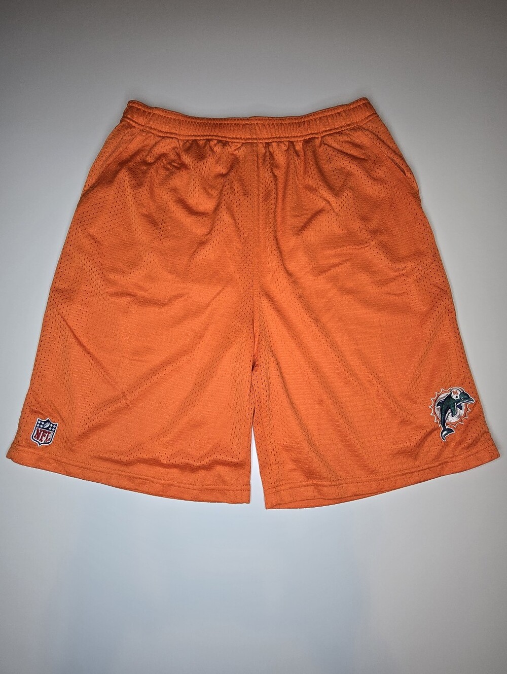 Miami Dolphins NFL Onfield Mesh Shorts - Youth XL (18/20)